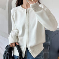 YTFidio Cotton Zip Cardigan - product image 7