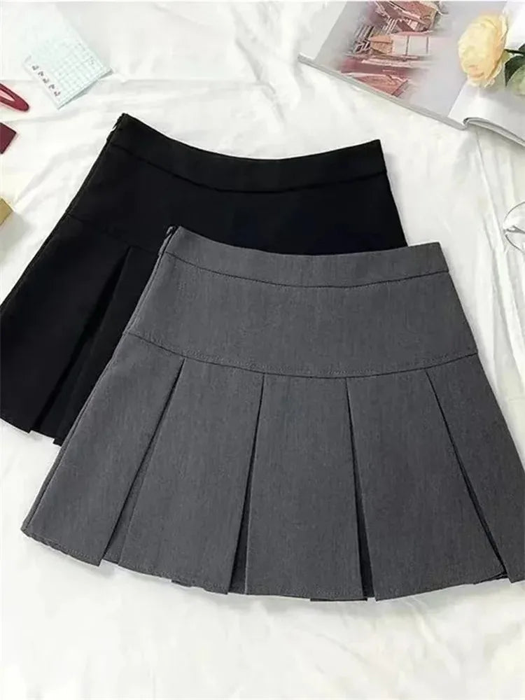 Noemi Pleated School-Style Mini Skirt - product image 7