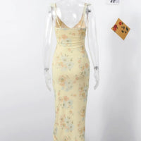 Yara Floral Backless Spaghetti-Strap Mini Dress - product image 5