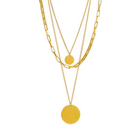 Ysabel 3-in-1 Round Layered Necklace