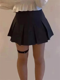 Noemi Pleated School-Style Mini Skirt - product image 4