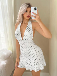 Lena Halter Mini Dress — supplier view 5