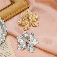 Zella Half-Flower Petal Stud Earrings