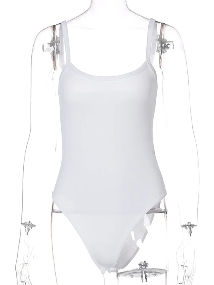 Kaia Sheer Spaghetti-Strap Bodysuit - product image 7
