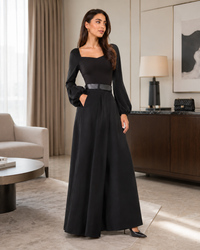 Sage Wide-Leg Trousers