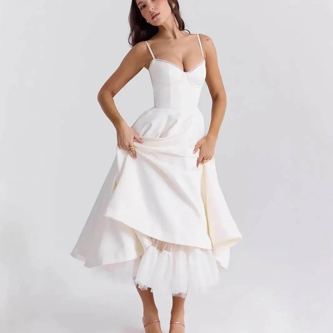 Margot A-Line Midi Dress — supplier product view 4