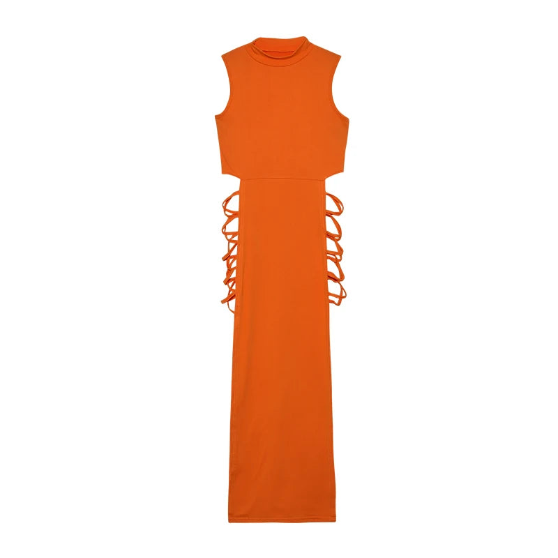 Zinnia Criss-Cross Cut-Out Bodycon Mini Dress - product image 4