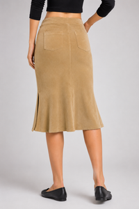 Mirabelle Printed Side-Split Maxi Skirt