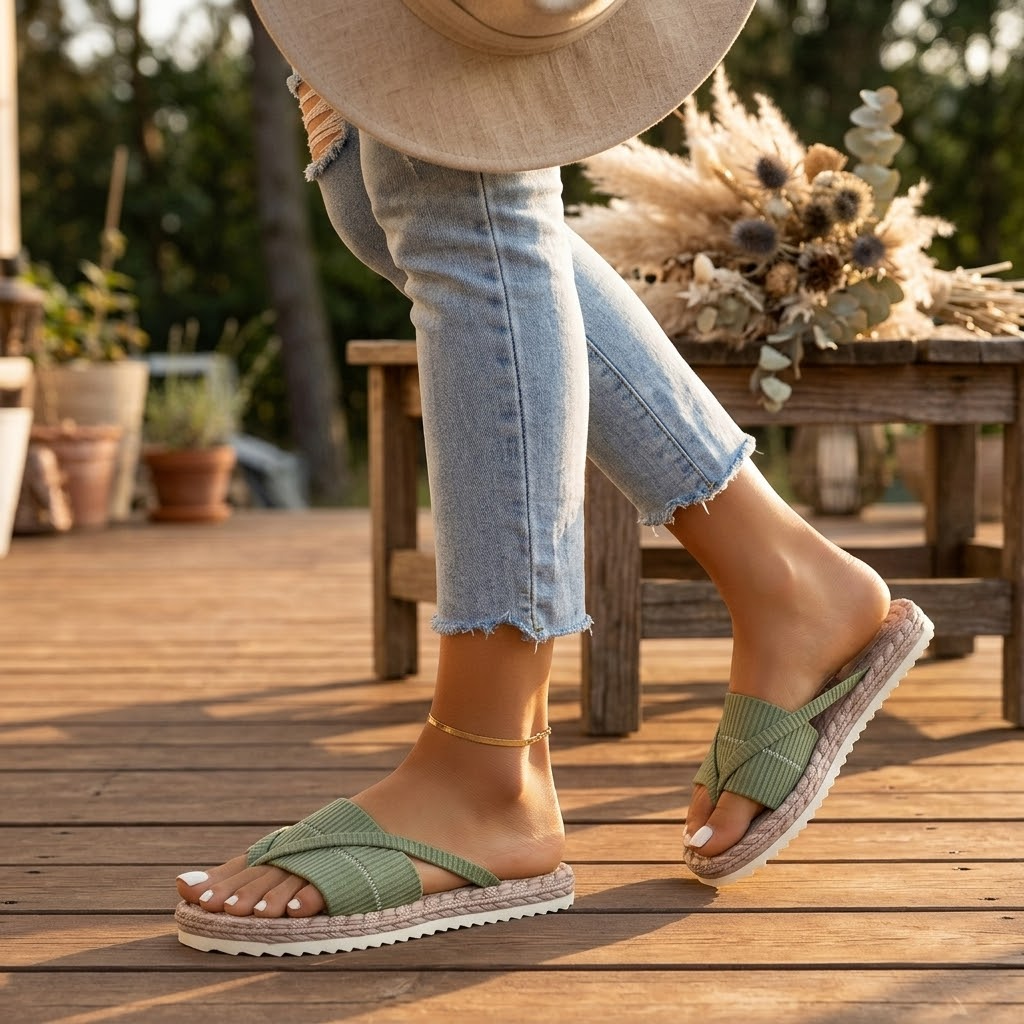 Lunara Espadrille Slide Sandals - product image 3