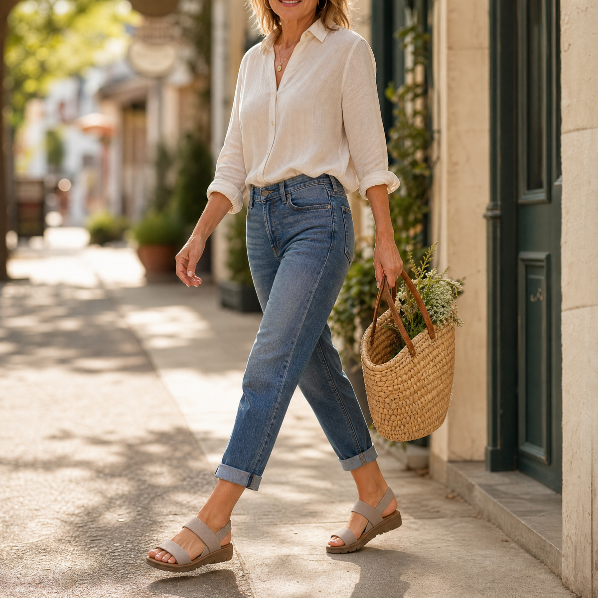 Mirelle Stretch-Strap Walking Sandals - product image 3
