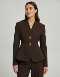 Aveline Blazer & Pencil Skirt Set