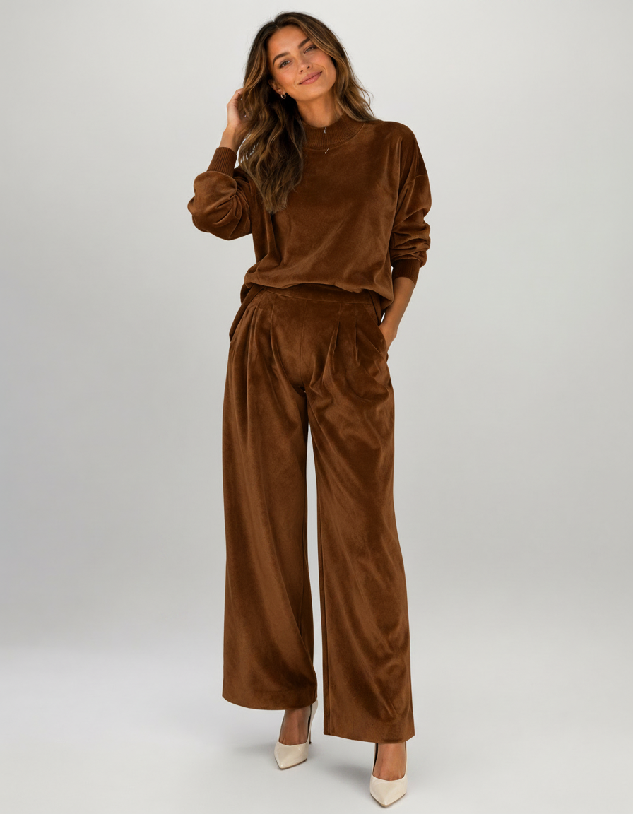 Marlowe Relaxed Top & Trouser Set