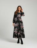 Black Blush Floral