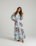 Powder Blue Floral