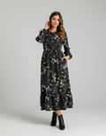 Charcoal Floral