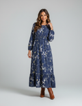 Navy Ditsy Floral