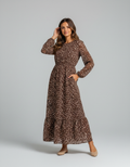 Mocha Ditsy Floral