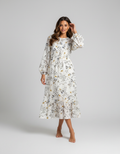 Cream Ditsy Floral