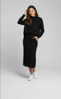 Sylvie Knit Sweater & Split Maxi Skirt Set