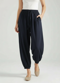 Arletta Cropped Harem Trousers