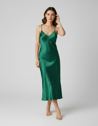 Julietta Satin-Look Long Nightdress
