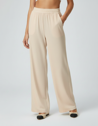 Soraya Satin-Look Wide-Leg Trousers