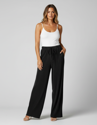 Palomine Pleated Wide-Leg Trousers