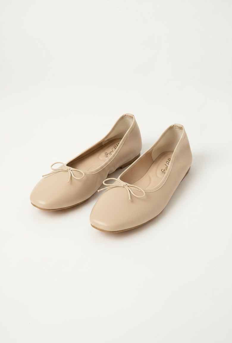 Delphienne Bow Ballet Flats