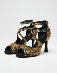 Theresia Rhinestone Latin Dance Sandals