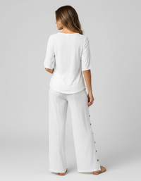 Marcellina Asymmetric Shirt & Loose Trouser Set