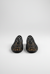 Maxine Cut-Out Jelly Flat Sandals