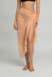 Nella Sheer Beach Sarong - Long & Short