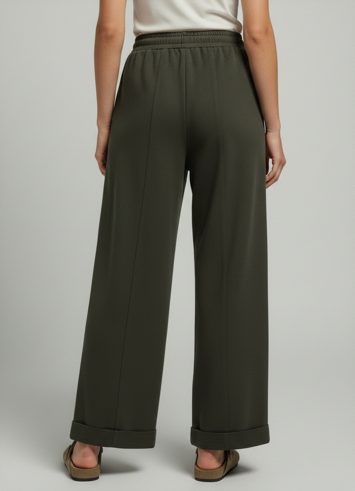 Blair High-Waist Wide-Leg Trousers