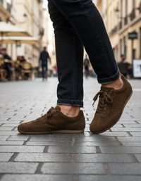 Fioara Suede Retro Training Sneakers