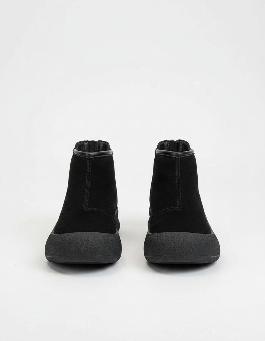 Aspen Leather Fleece-Lined Snow Boots