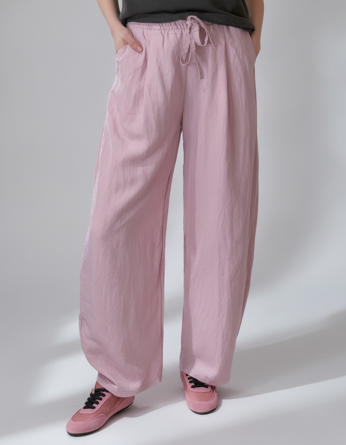 Quinn Lyocell Wide-Leg Trousers