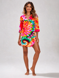Orange Tie-Dye