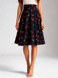 Red Cherry Print