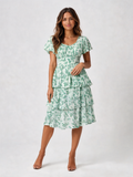 Green Floral