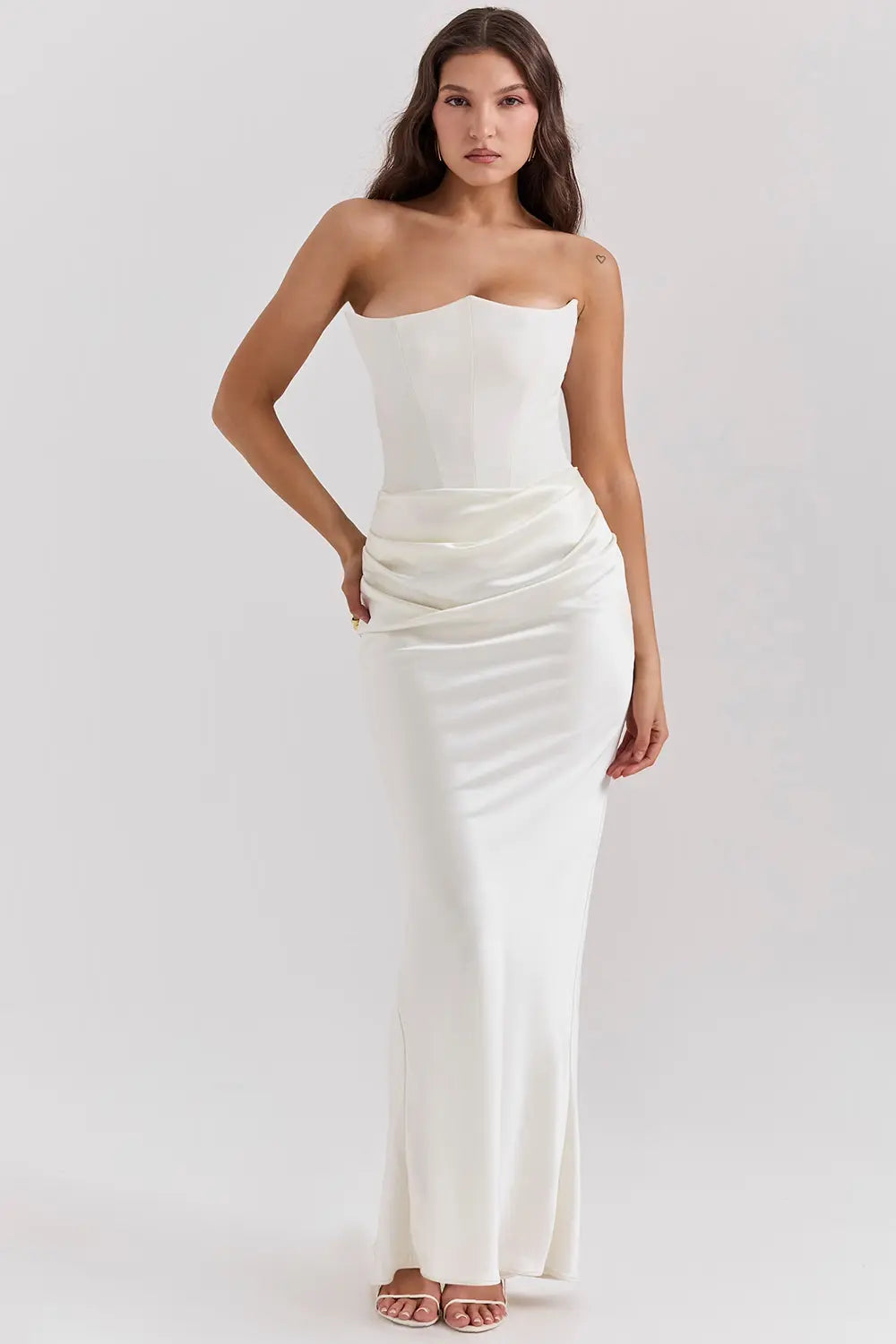 Moni Strapless Corset Maxi Dress - product image 4