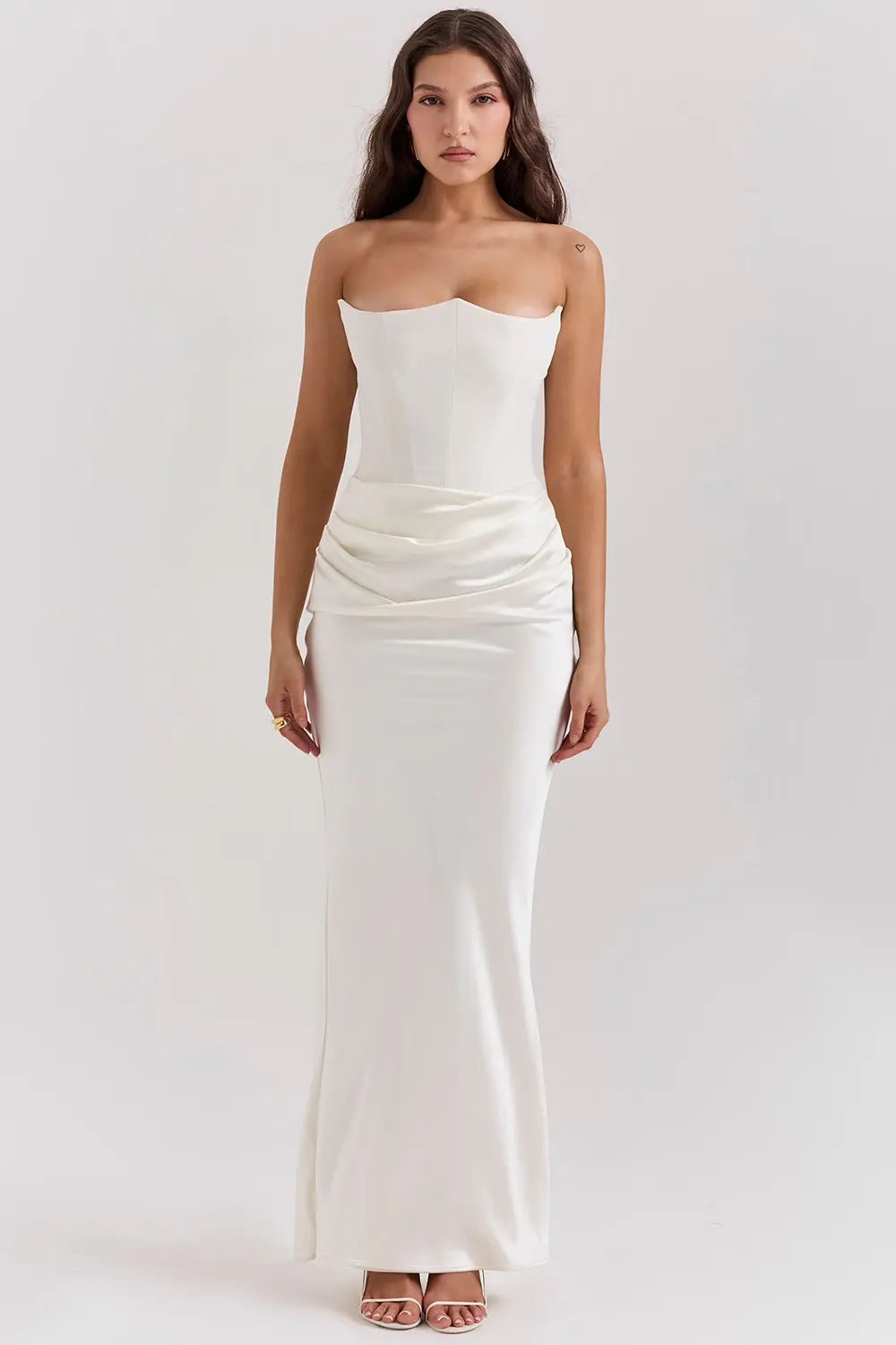 Moni Strapless Corset Maxi Dress - product image 5