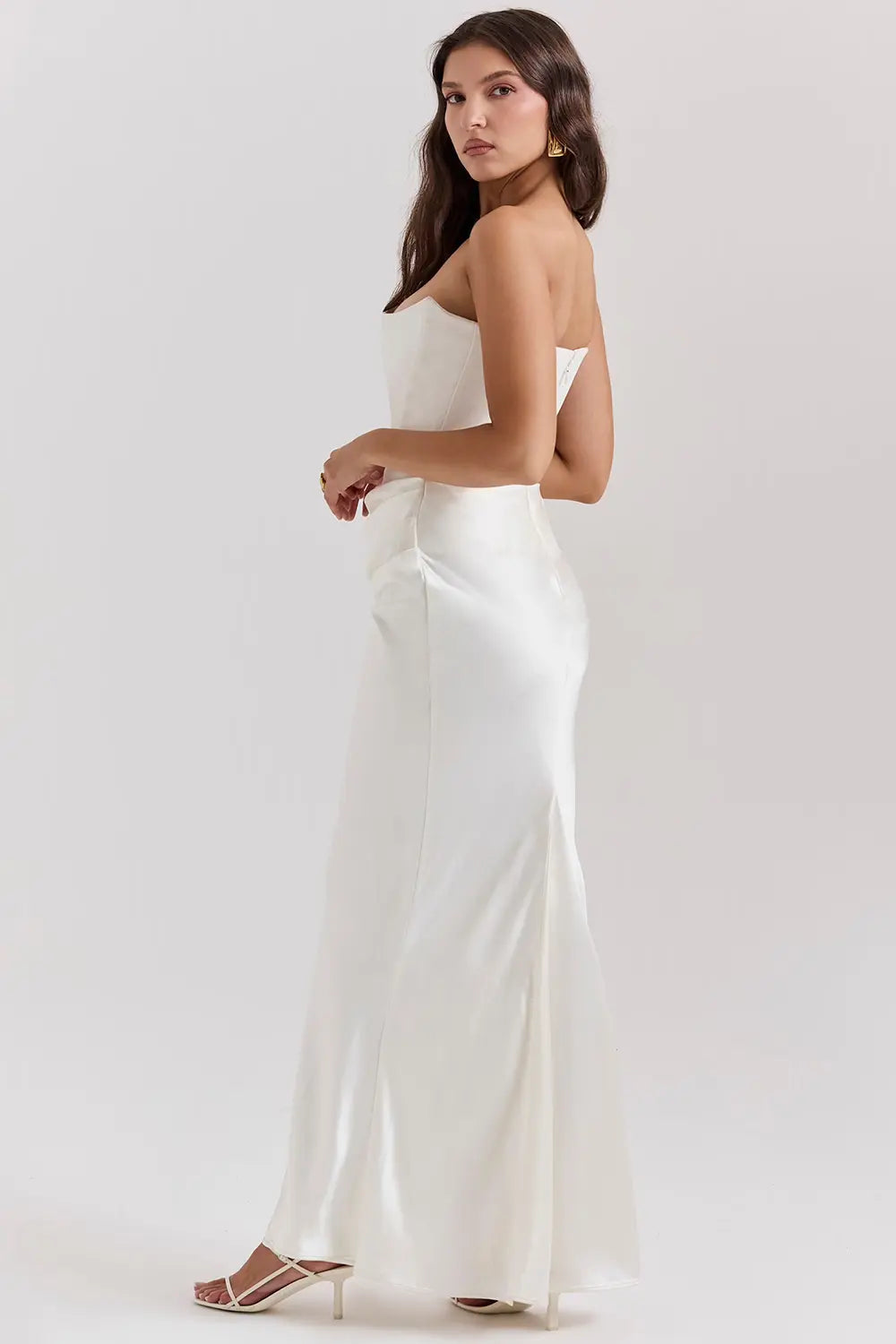 Moni Strapless Corset Maxi Dress - product image 6