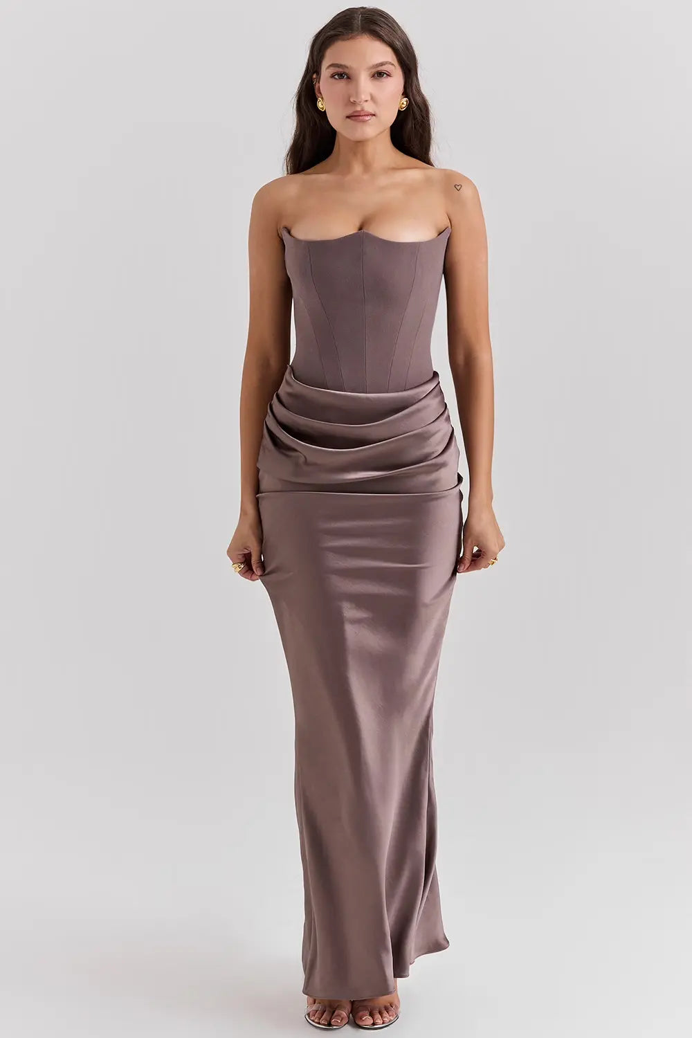 Moni Strapless Corset Maxi Dress - product image 2