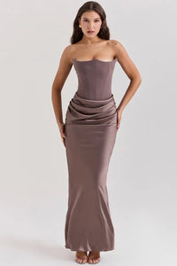 Moni Strapless Corset Maxi Dress - product image 1