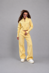 Evie Zip Cardigan & Knit Trouser Set
